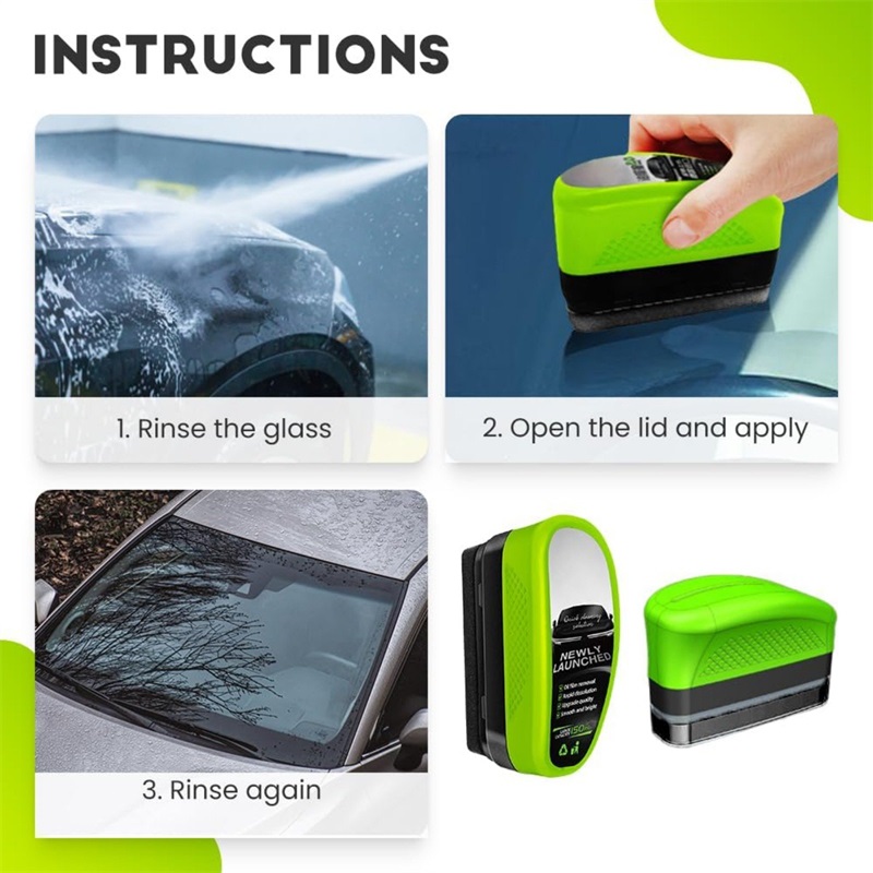 🔥Last Day Sale 70%OFF-Automotive Oil Film Cleaning Brush