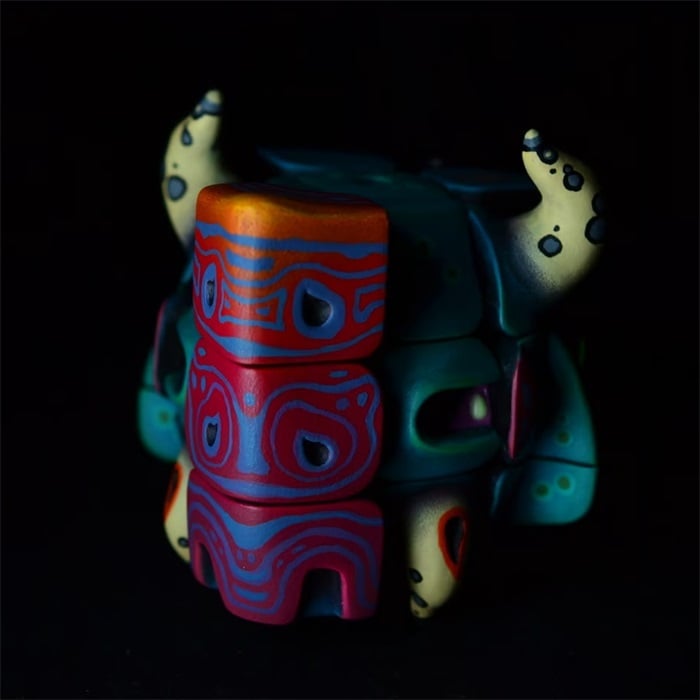 🔥LAST DAY 60% OFF✨Artists Handmade Art Monster Sculpture Rubik's Cube Toys