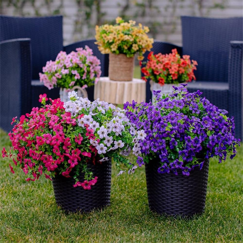 🎁 80% OFF⚡Lifelike Morning Glory Artificial Flowers for Outdoor Decor 🌸