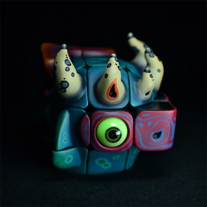 🔥LAST DAY 60% OFF✨Artists Handmade Art Monster Sculpture Rubik's Cube Toys