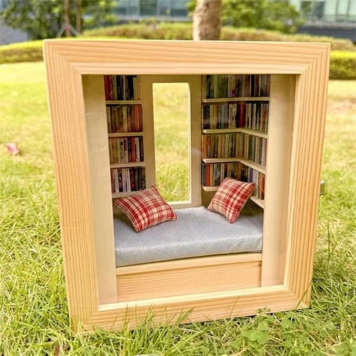 🔥2025 New Year Promotion 69%OFF 🏡📘Funny Stress Relief Book Shelf-Shake Away Your Anxiety