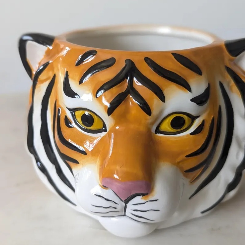 🔥Last Day Sale - Creative 3D Tiger Head Mug🐯