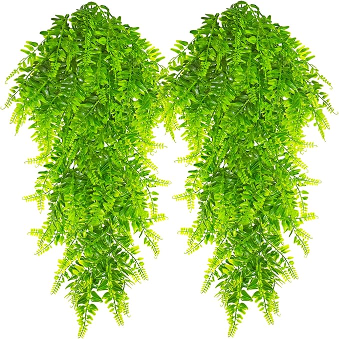 🔥LAST DAY SALE🎁Outdoor Artificial Boston Ferns UV Resistant Faux Greenary Vine