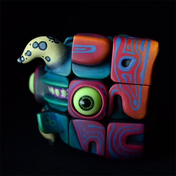 🔥LAST DAY 60% OFF✨Artists Handmade Art Monster Sculpture Rubik's Cube Toys