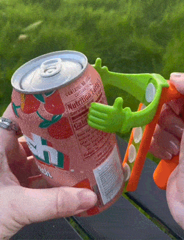Soda Can Lid Holder