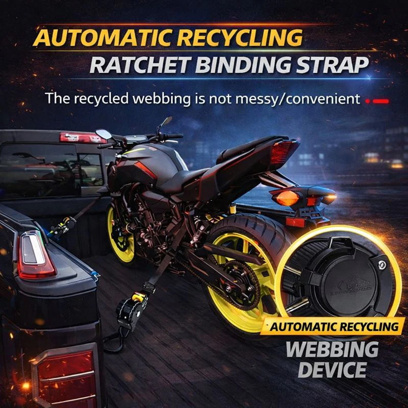 🎁 Last day Sale 70% OFF⚡Auto Retractable Ratchet Tie Downs