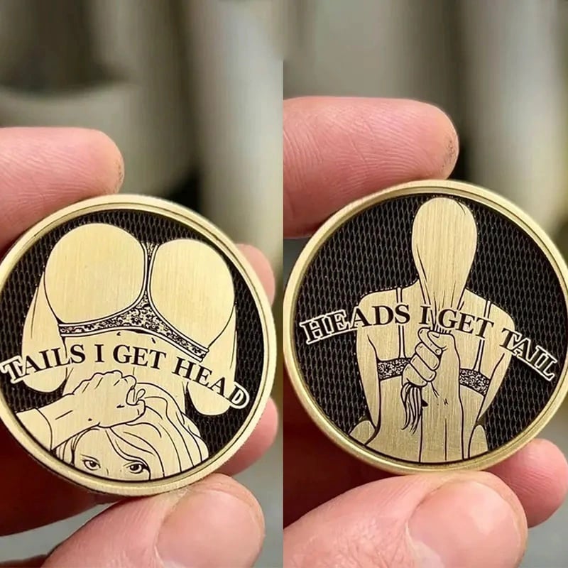 ❤️Don’t Wait for Love: Early Valentine’s Day Discounts🎁-🤣Funny Heads and Tails Coins
