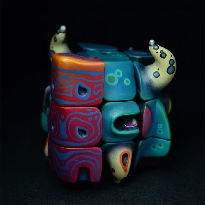 🔥LAST DAY 60% OFF✨Artists Handmade Art Monster Sculpture Rubik's Cube Toys