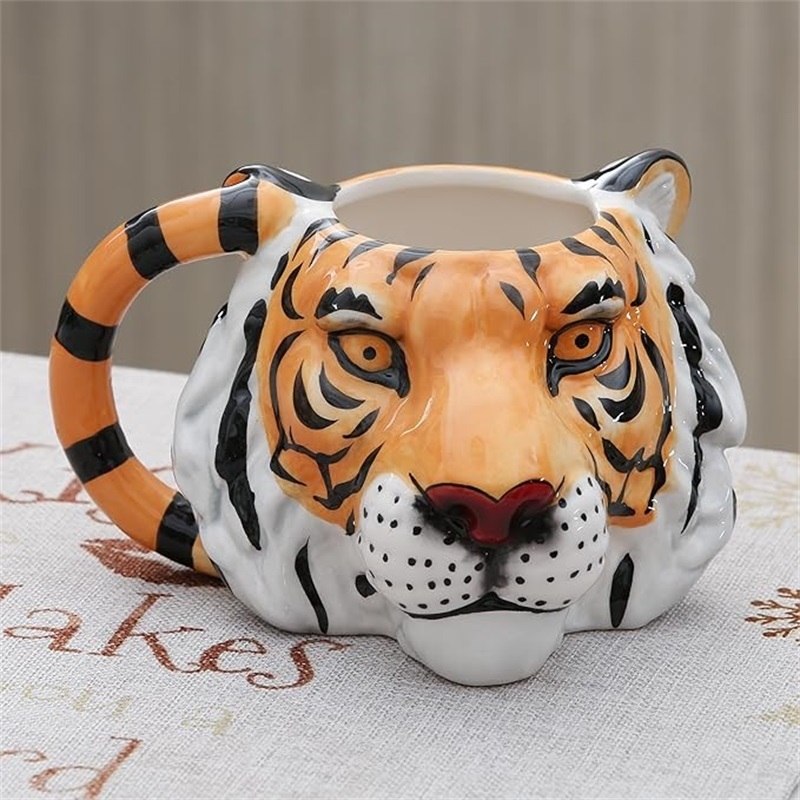 🔥Last Day Sale - Creative 3D Tiger Head Mug🐯