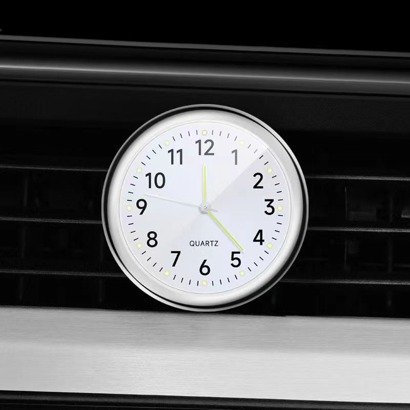 🔥Vintage gift-Luminous decoration mini clock for car/motorcycle/Sewing machine