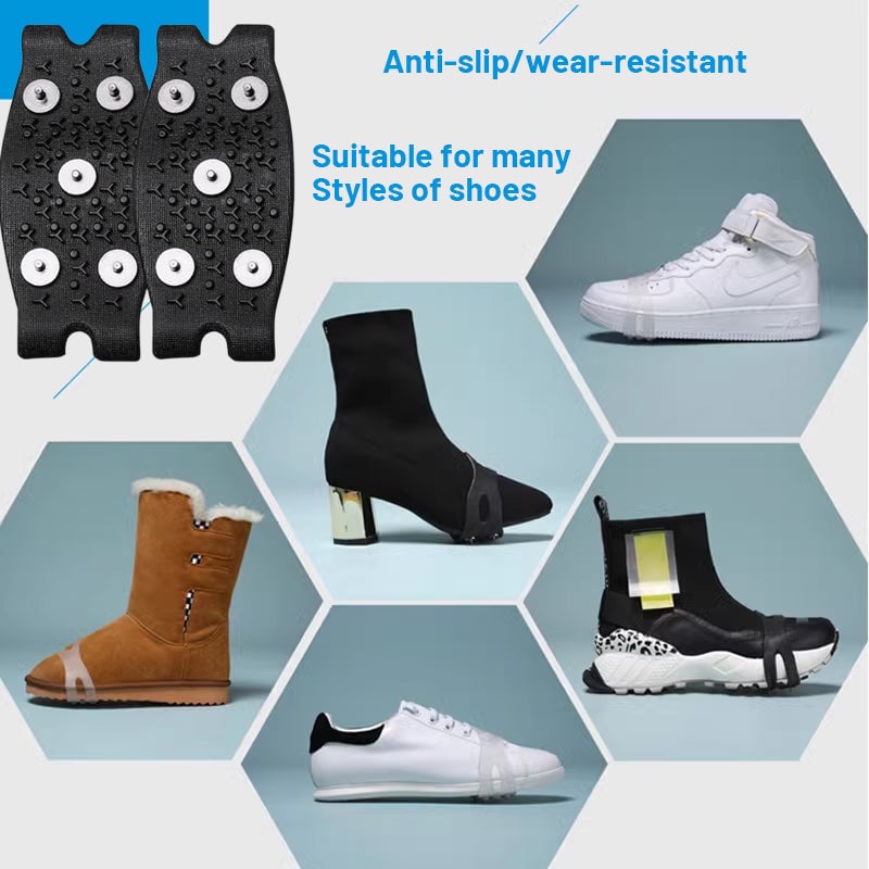 (🔥Last Day Sale 70% OFF - Manganese steel spikes anti-slip shoe covers