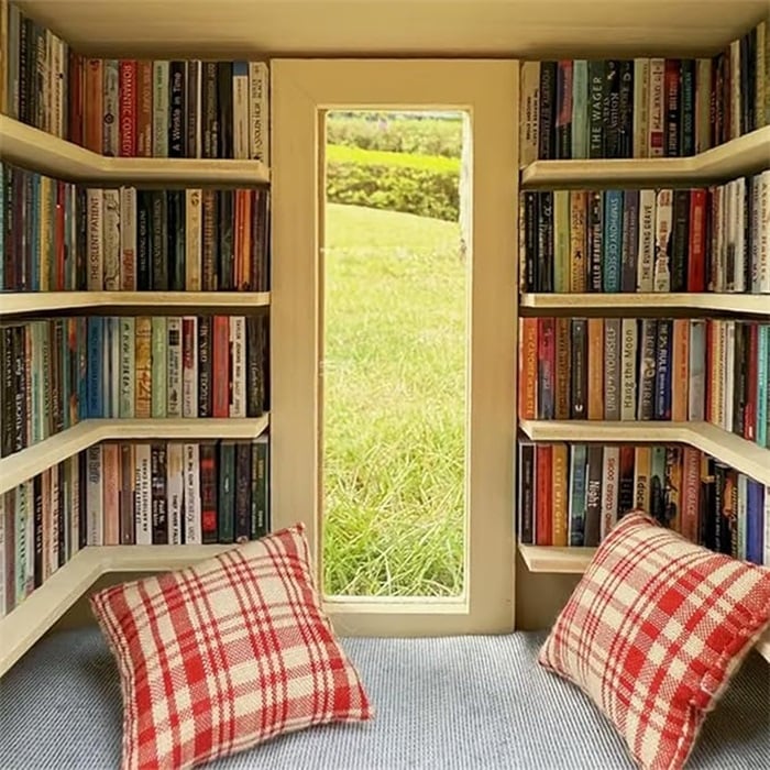 🔥2025 New Year Promotion 69%OFF 🏡📘Funny Stress Relief Book Shelf-Shake Away Your Anxiety