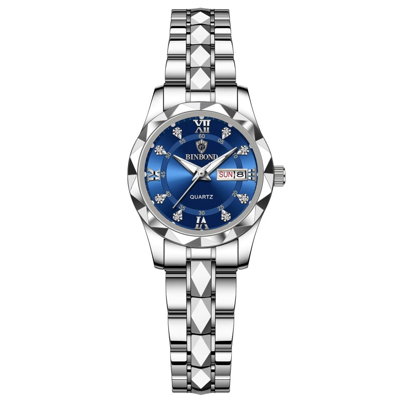 🔥LAST DAY SALE🎁Waterproof Luminous Stainless Steel Two-tone Quartz Men's Watch