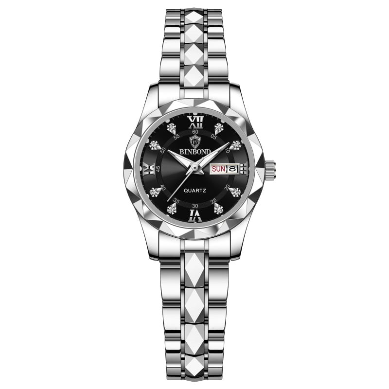 🔥LAST DAY SALE🎁Waterproof Luminous Stainless Steel Two-tone Quartz Men's Watch