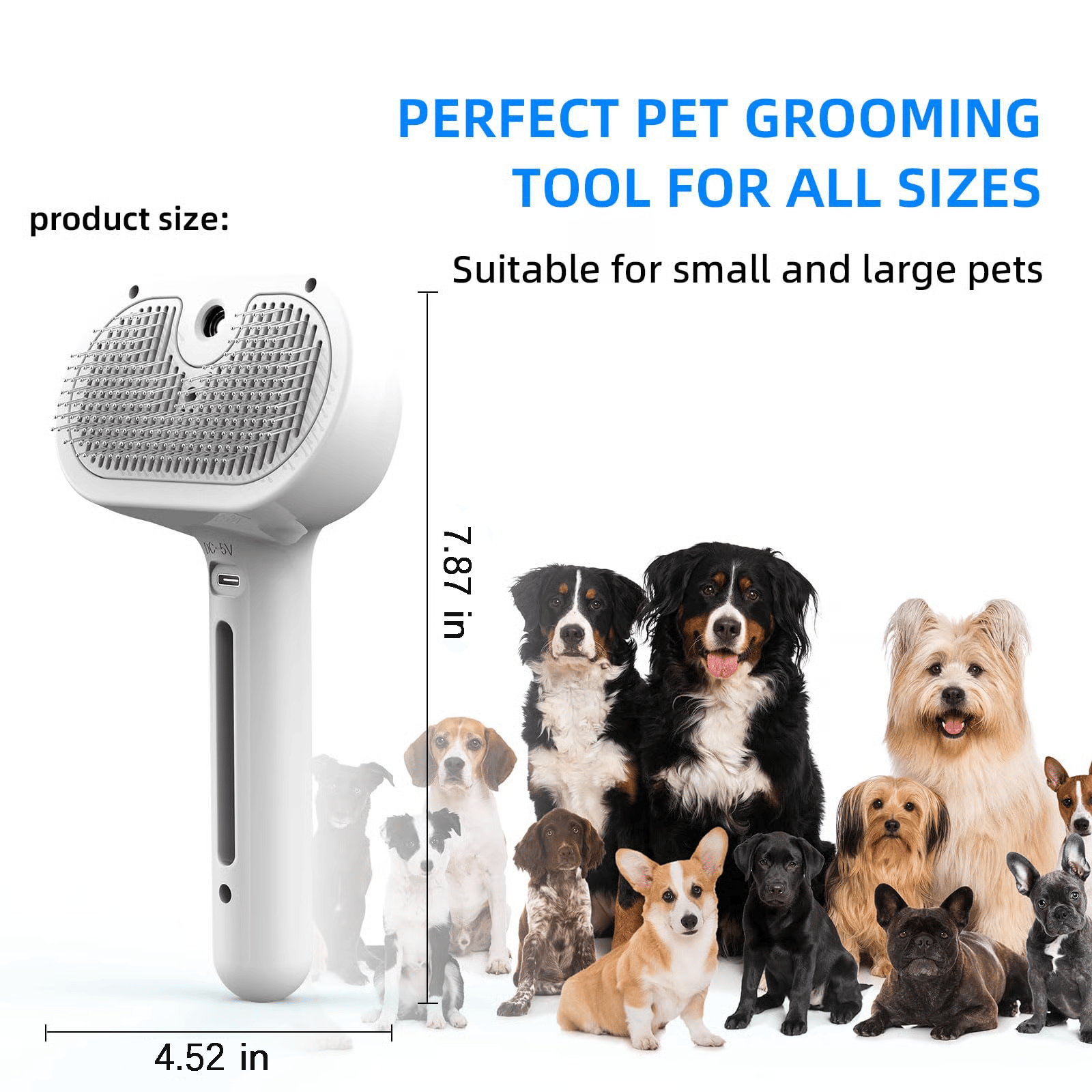 ✨Last Day 60% OFF💥Pet Spray Hair Removal Comb🐶