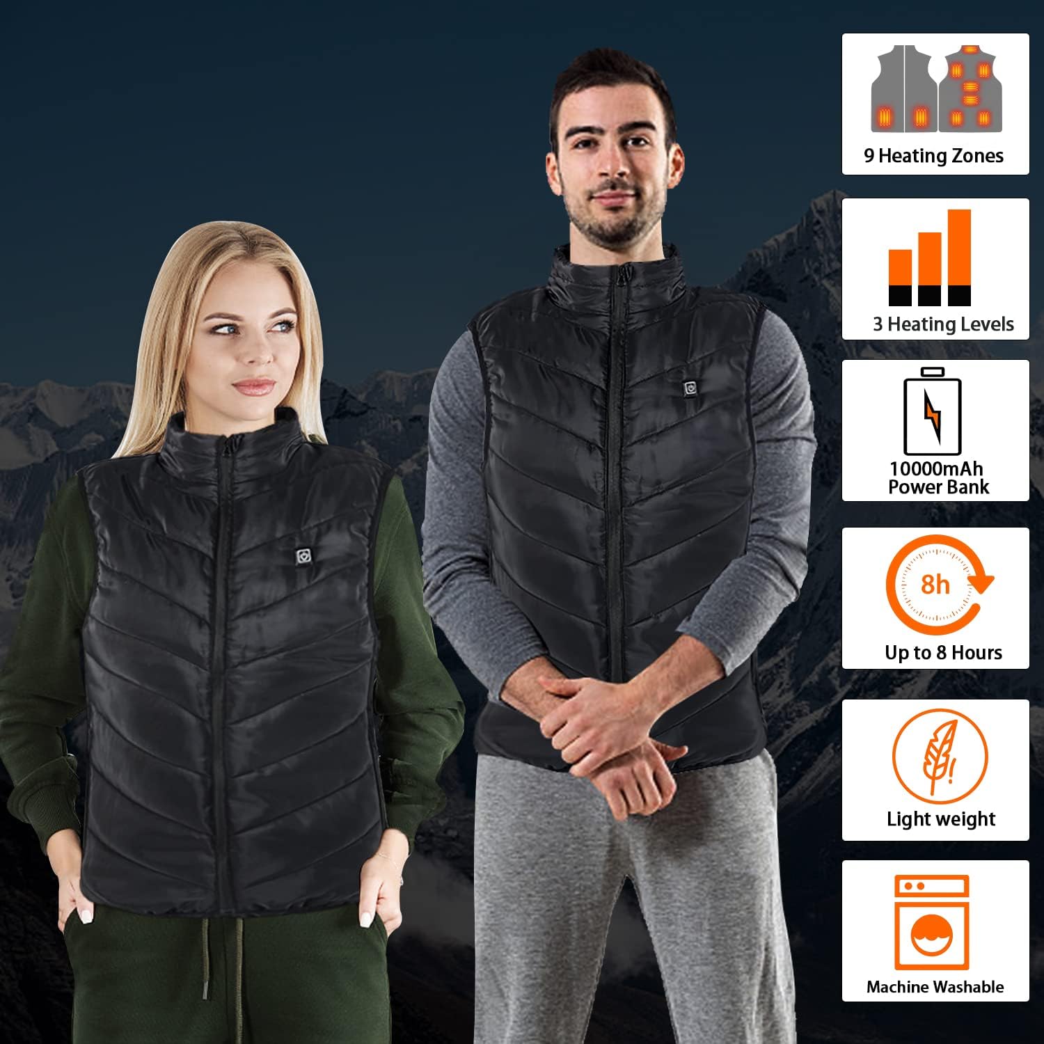 🔥Hot Sale🔥2025 New Unisex Warming Heated Vest
