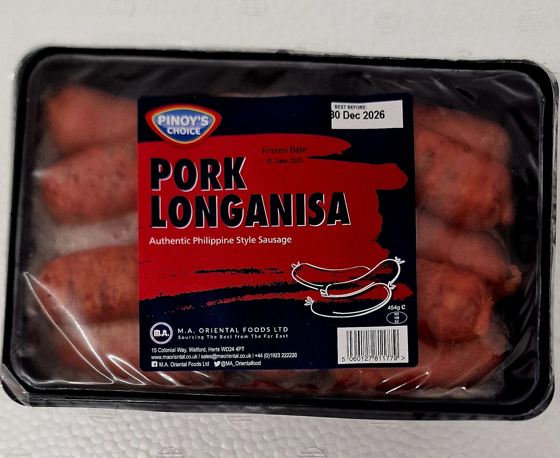 Pork Longanisa 454g