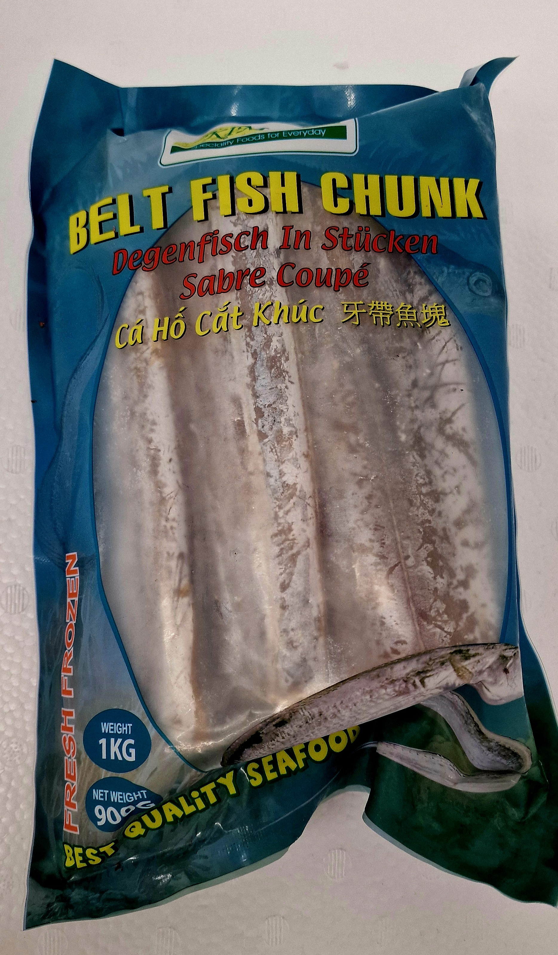 Belt Fish Chunk 1kg