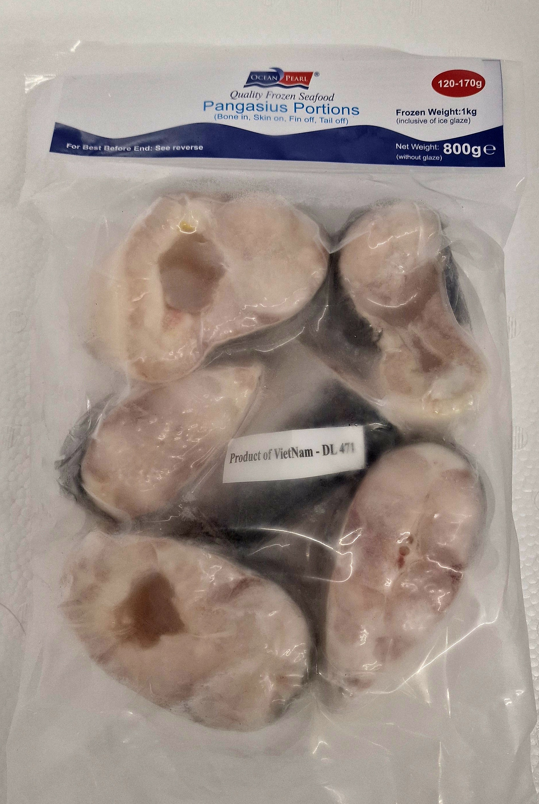 Pangasius Portions 800g