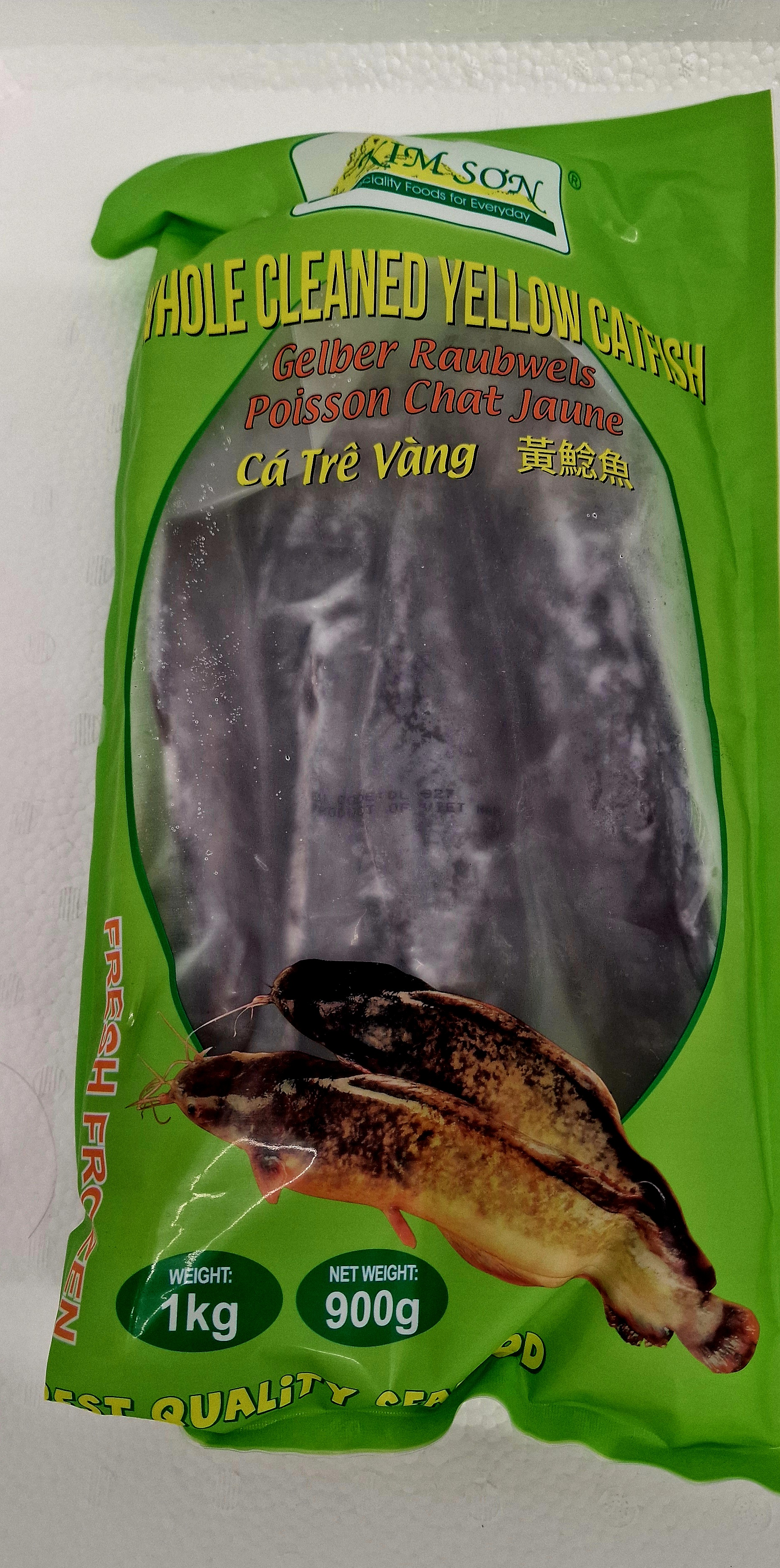 Whole Cleaned Yellow Cat Fish 900g