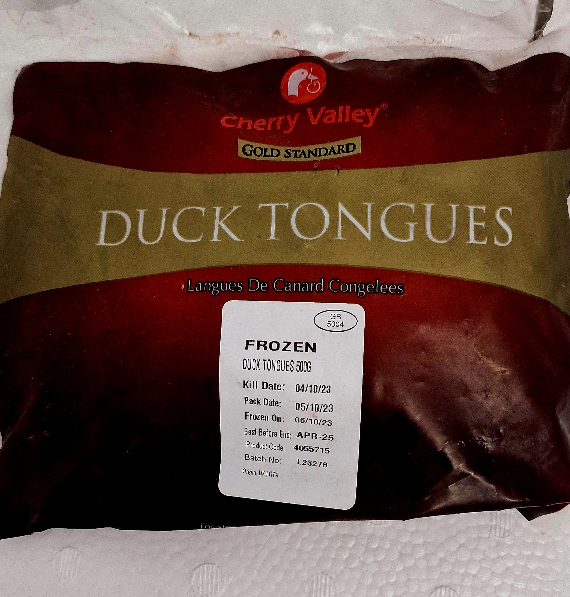 Duck Tongues 500g