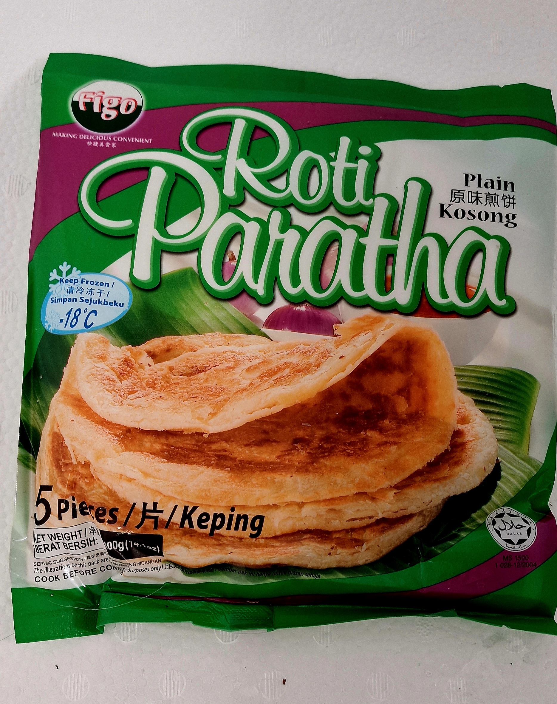 Roti Paratha 400g