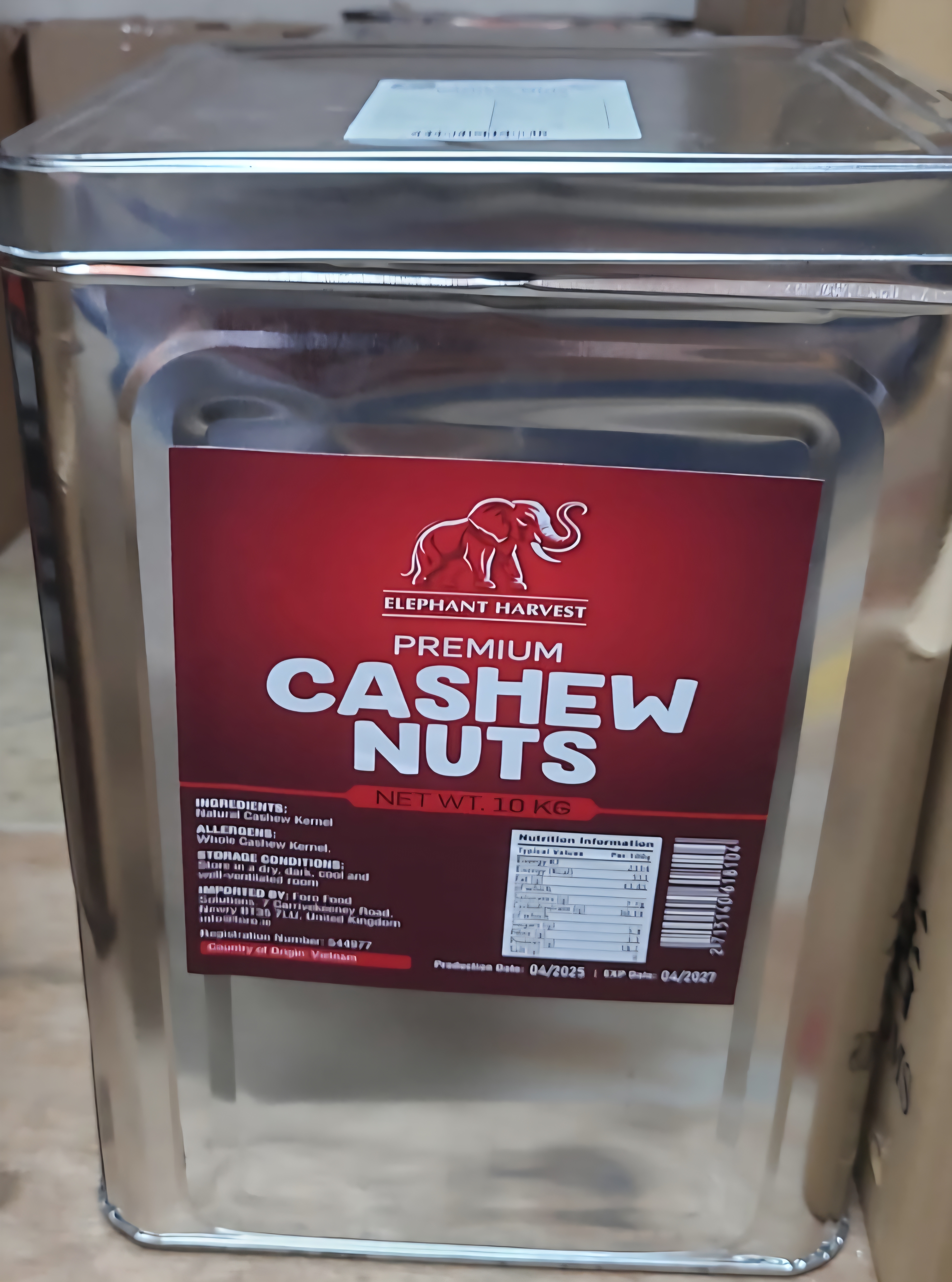 Cashew Nuts 10kg