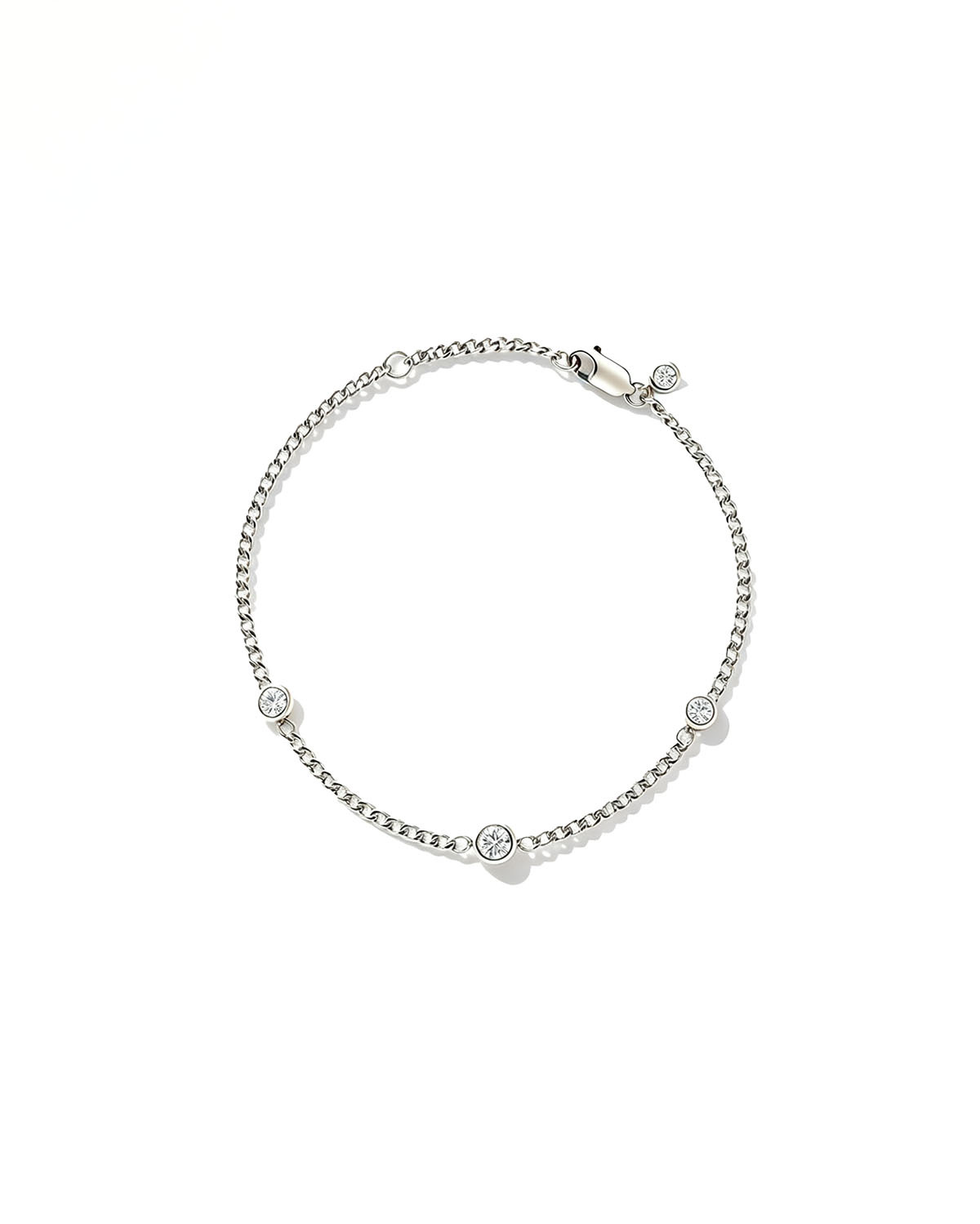 Lumi Bezel Diamond Bracelet