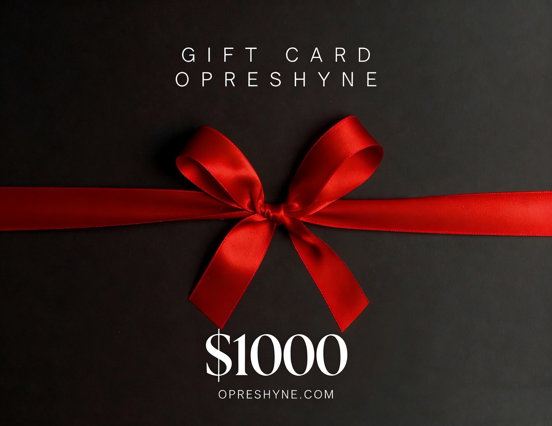Opreshyne Gift Cards