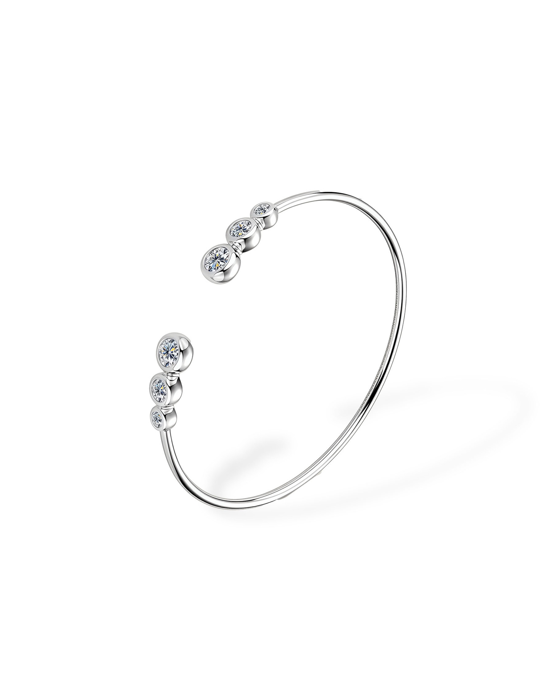 Luxe Orbit – Cuff Gold Bracelet