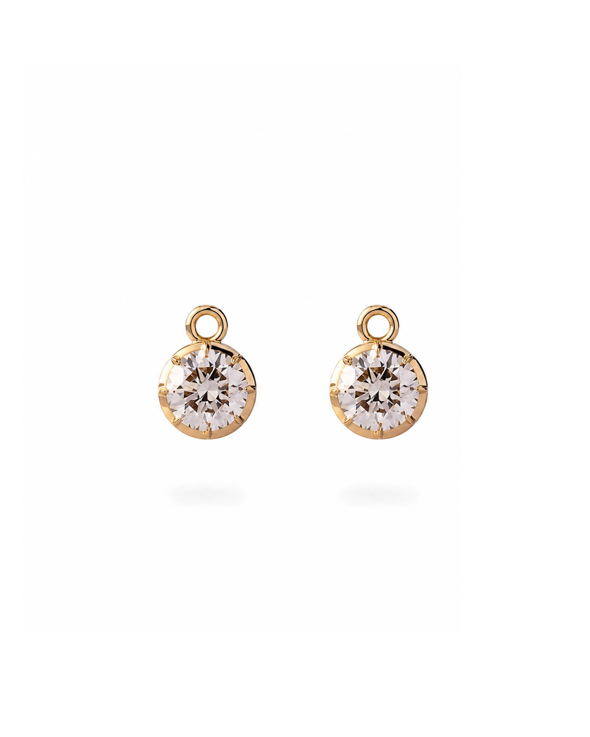 Debbie Multi-Cut Diamond Earring Charms