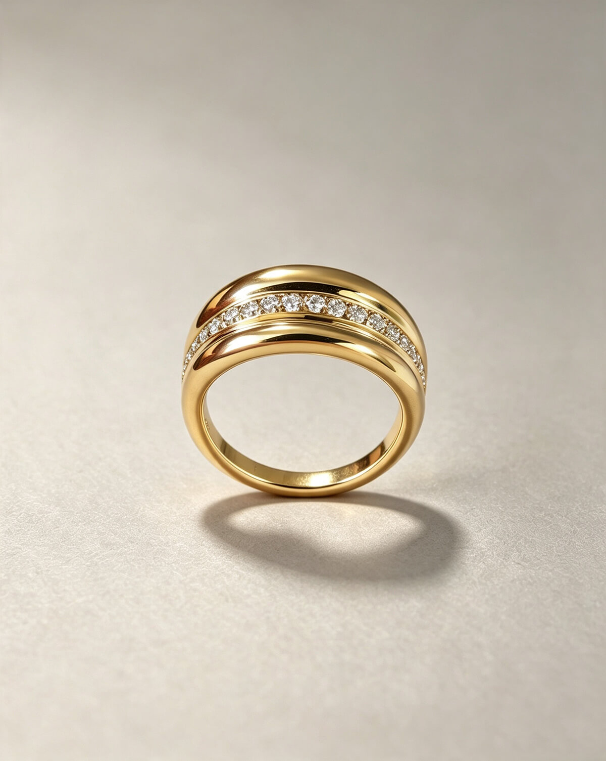 Aveline Layered Diamond Ring