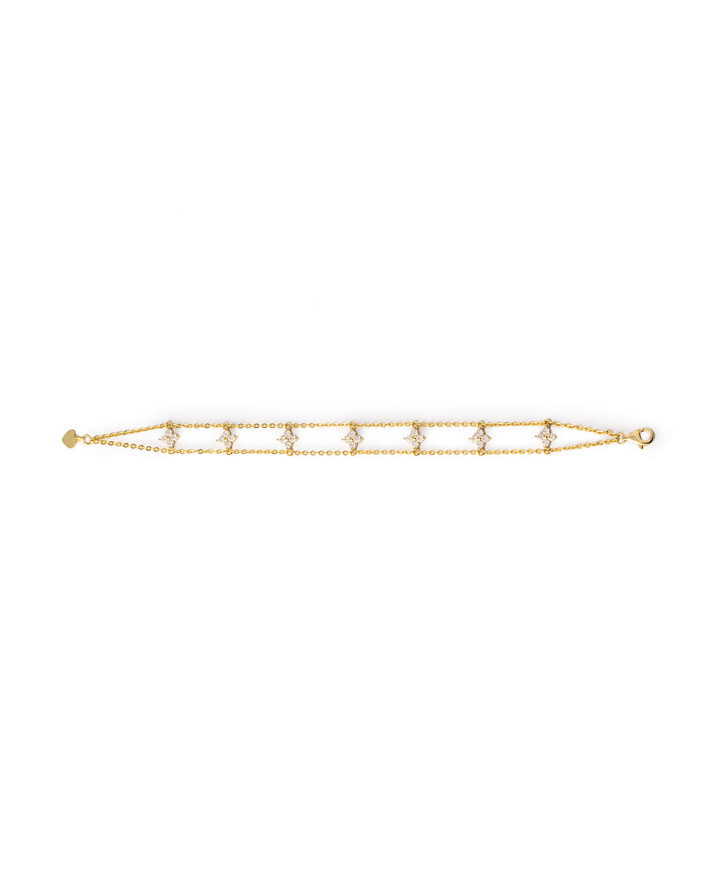 Celeste Diamond Bloom Bracelet