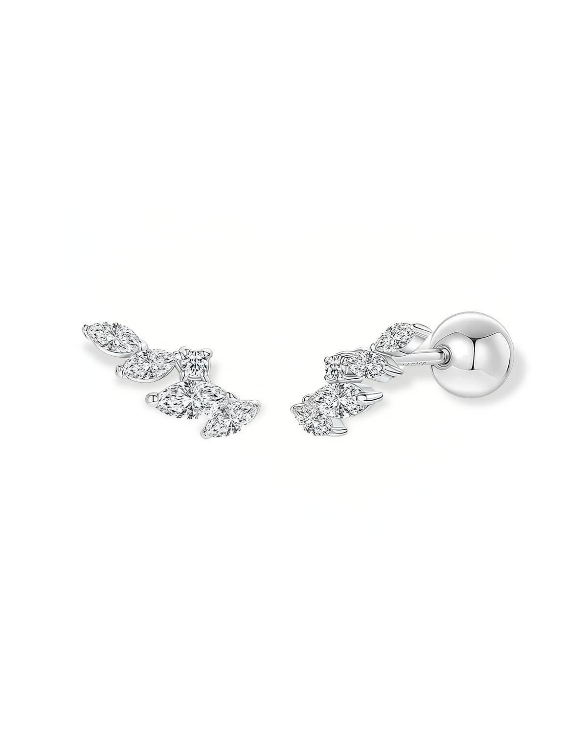 Angel Whisper – Small Diamond Earrings