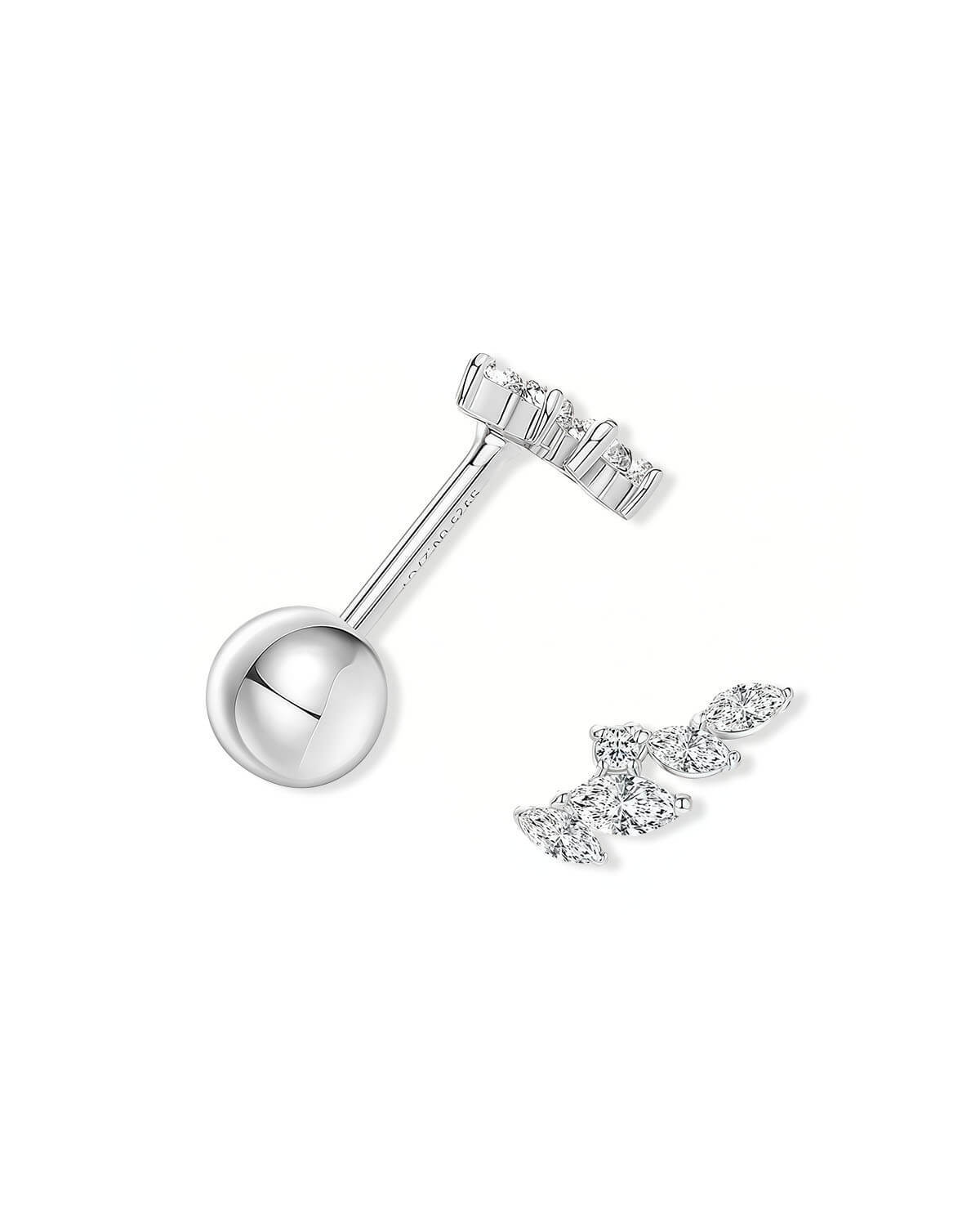 Angel Whisper – Small Diamond Earrings