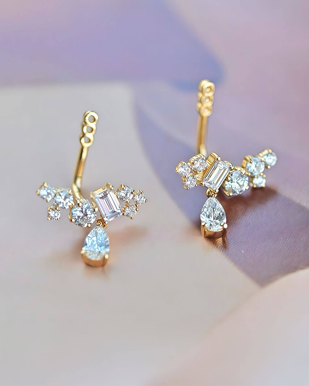 Nova Cluster – Multi Shape Earring Dangles