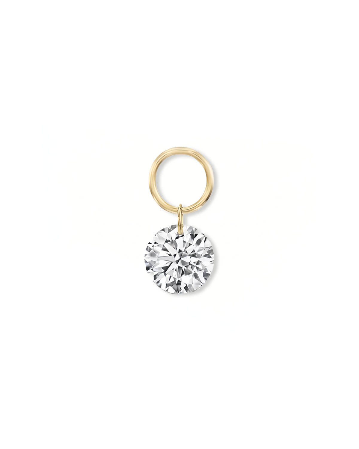 Diamond Earrings | 14K Gold Interchangeable Lab Grown Diamond Drops