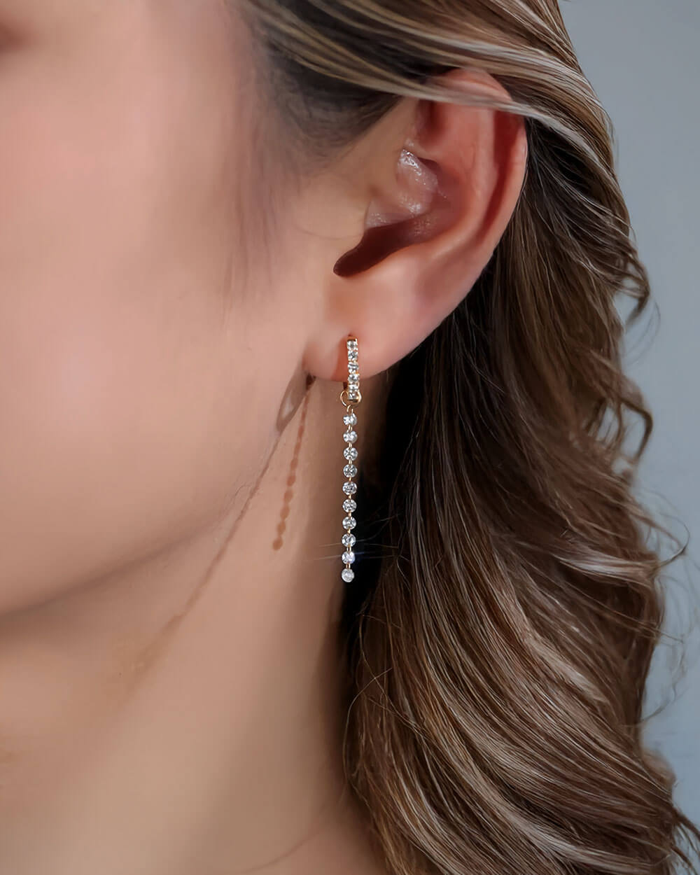 Aurora Mix – Interchangeable Diamond Earrings Drops