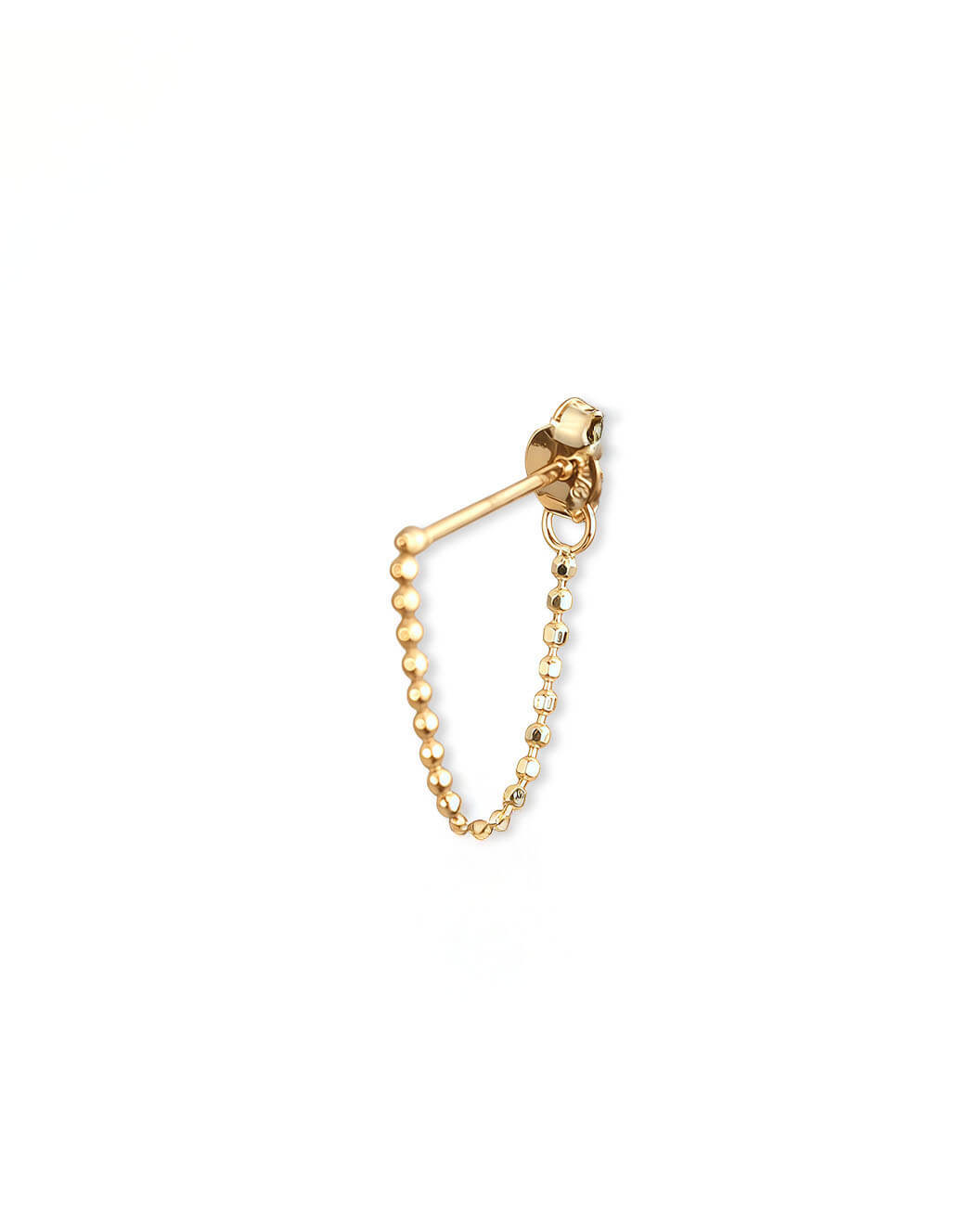 Elio Chain – Beaded Chain Single Earring