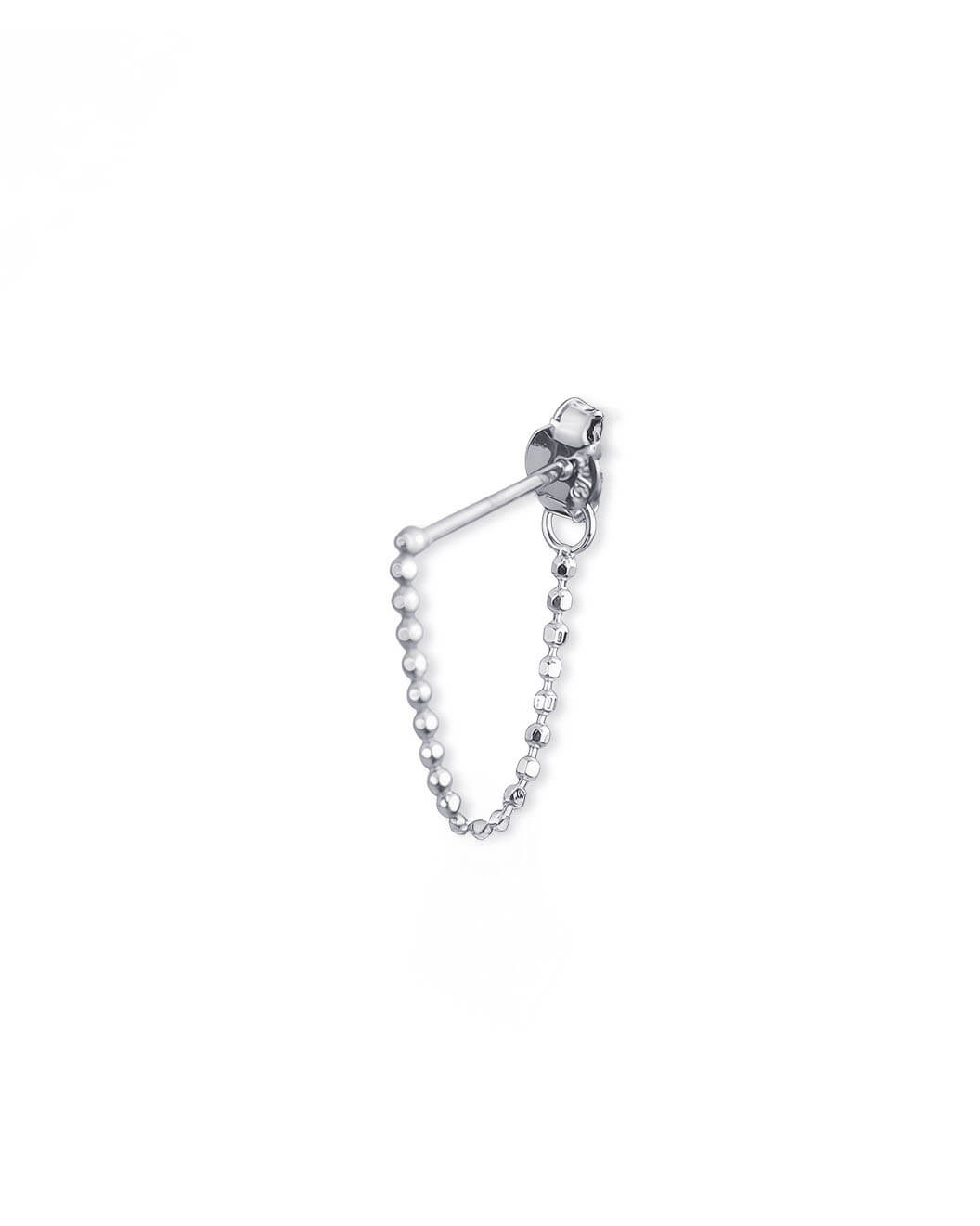 Elio Chain – Beaded Chain Single Earring