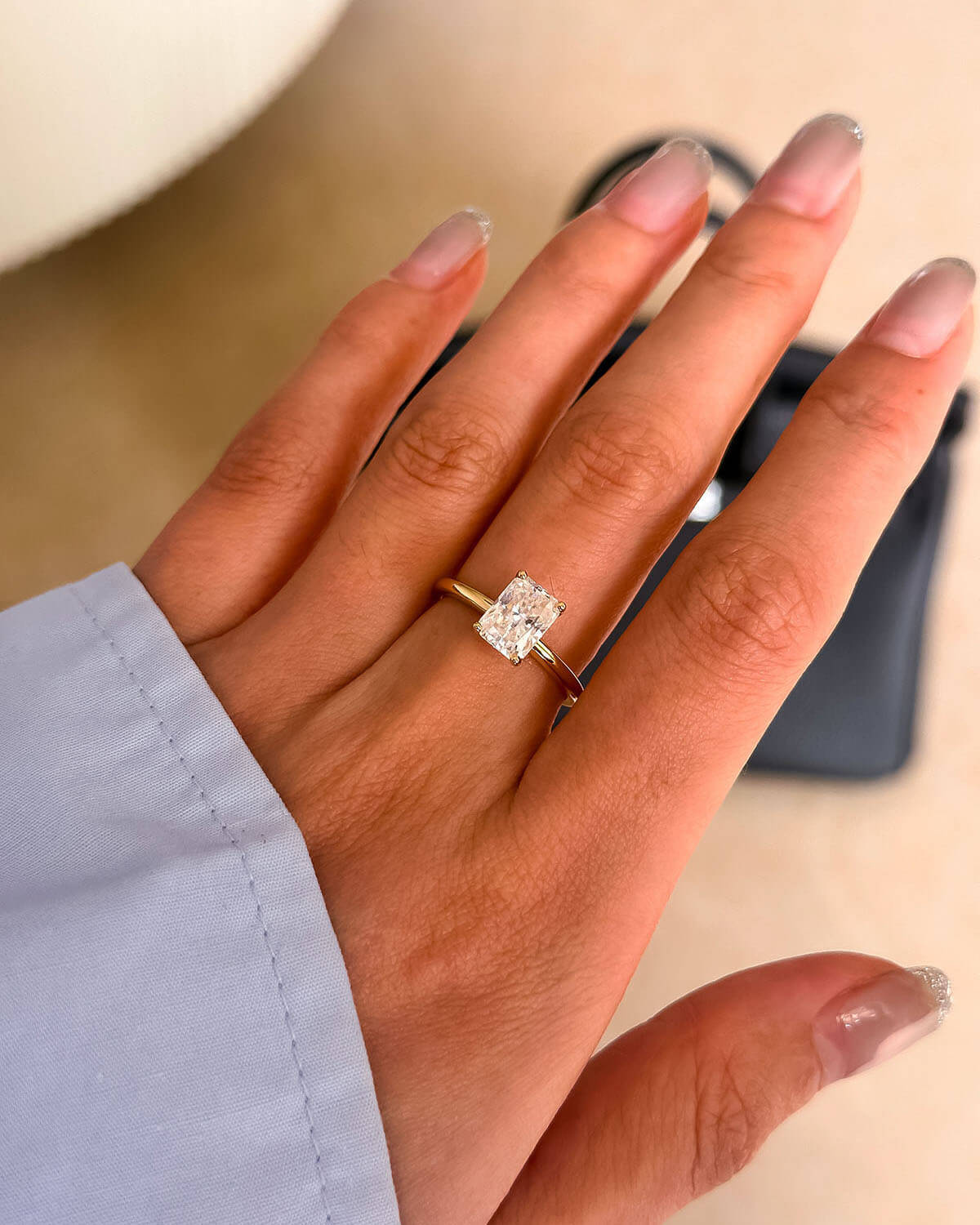 Radiant Devotion - 2 Carat Classic Radiant Cut Ring