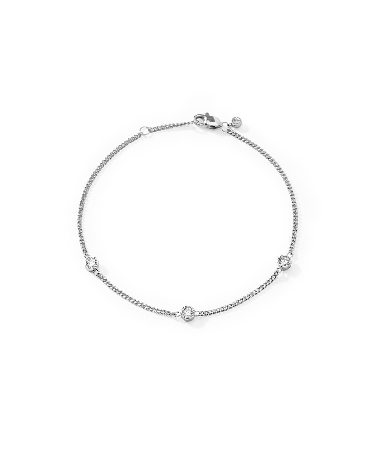Lumi Bezel Diamond Bracelet