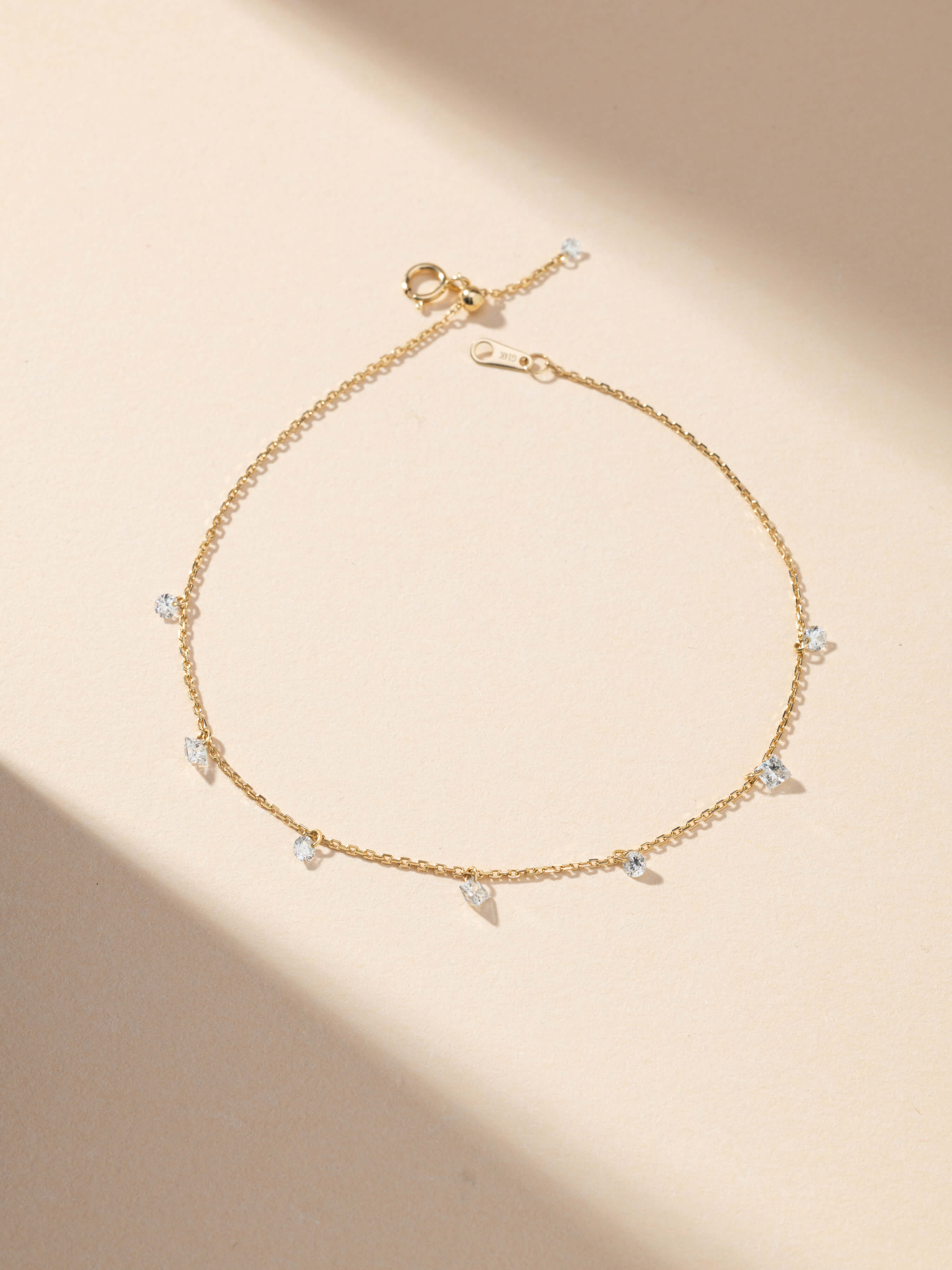 Elysia Diamond Drop Bracelet