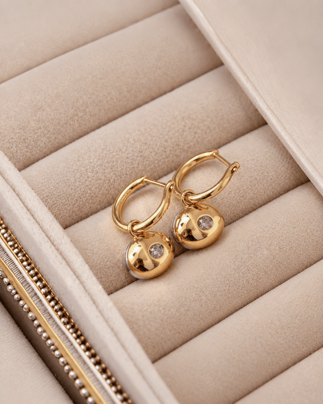 Debbie Multi-Cut Diamond Hoop Earrings