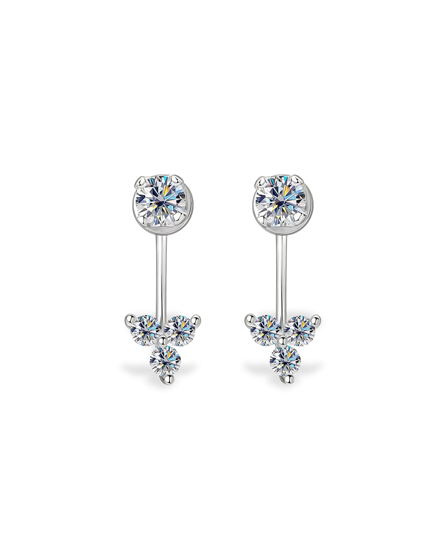ピアス STONEHENgE XOXO 14K Piercing M0754 Sparkly Stone Stud Anarchy Symbol Surgical Steel Post Pierced Stud