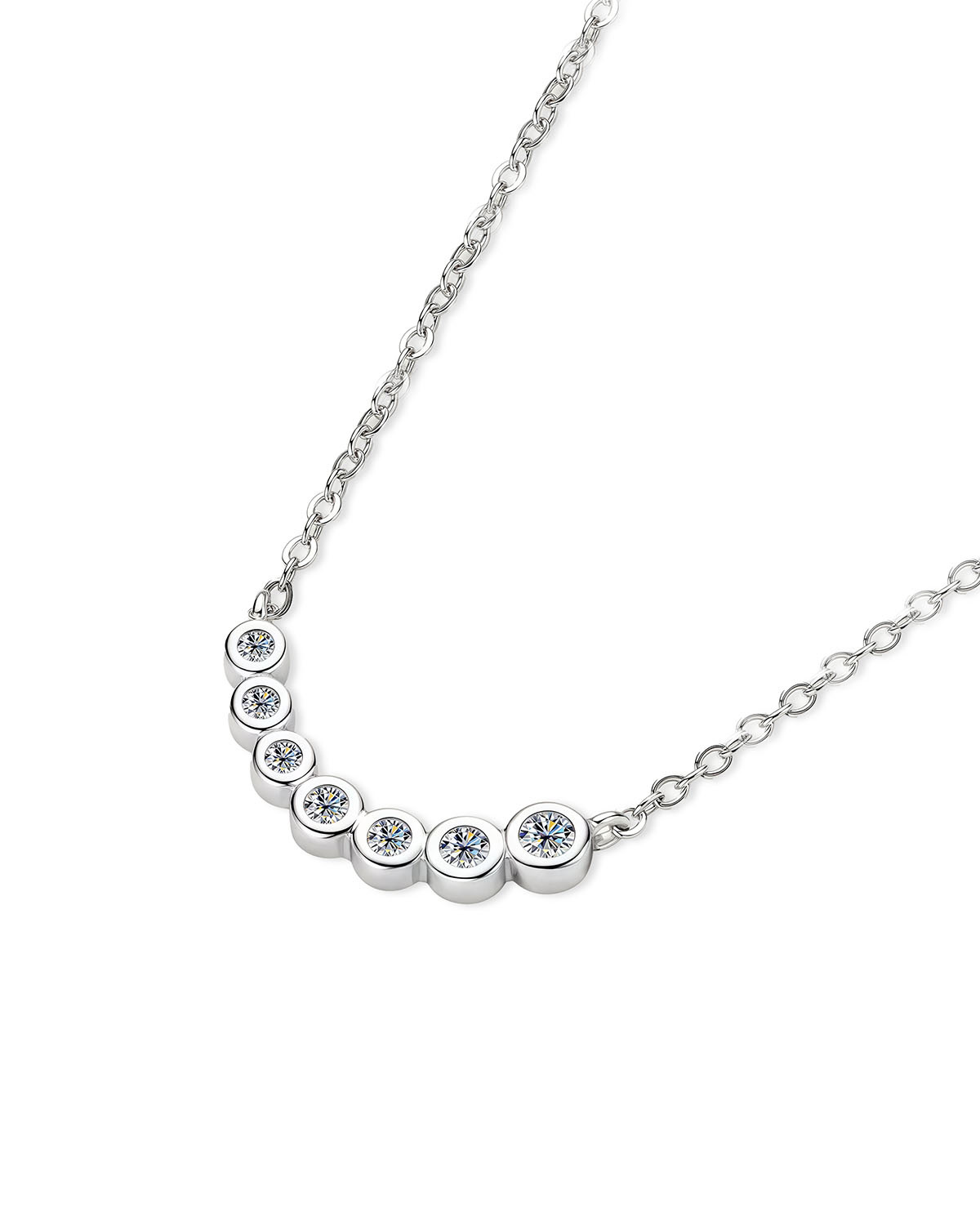 Calla Crest - Gradient Moissanite Design