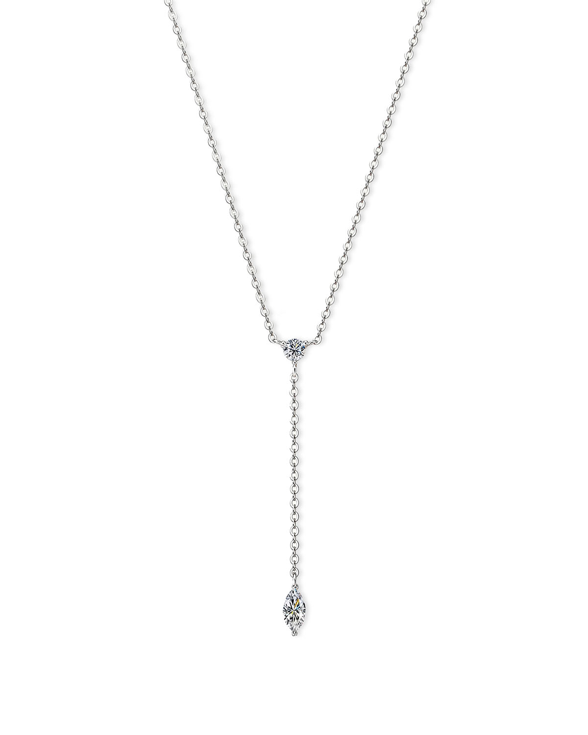Cascade Line – Vertical Drop Necklace
