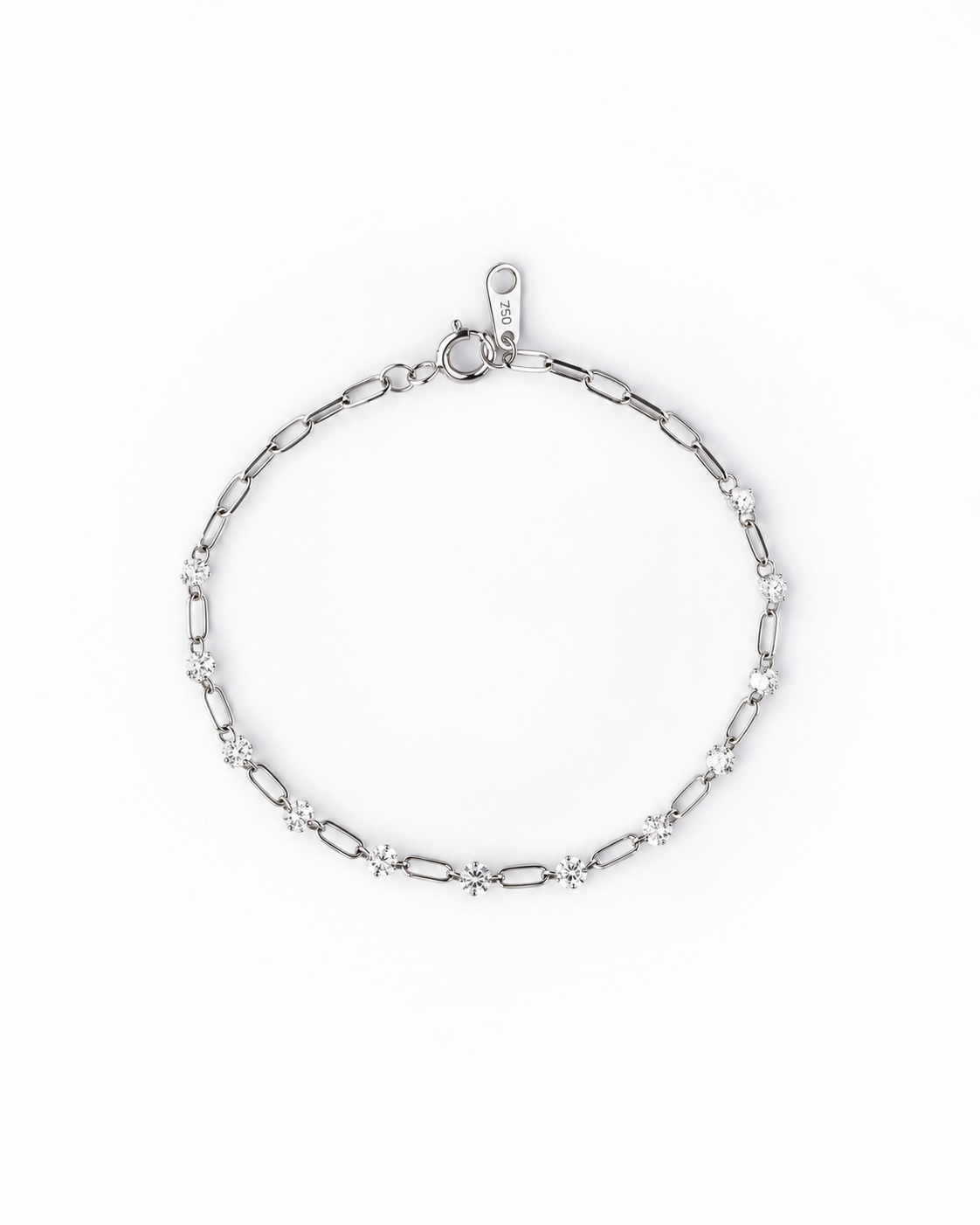 Avenelle Link Lab Diamond Bracelet