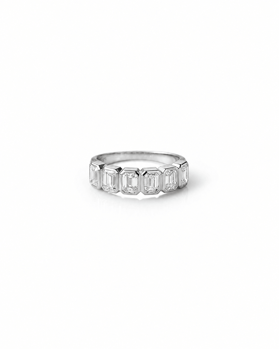Elaris Emerald Diamond Band Ring
