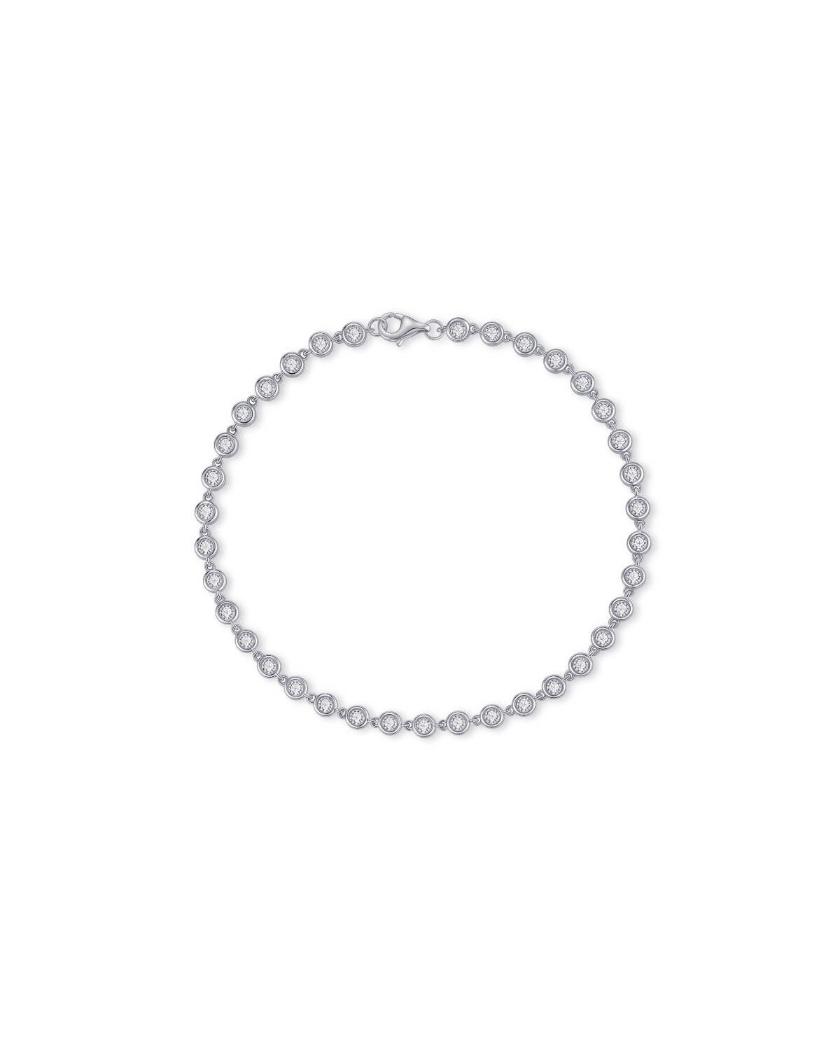 Vela Diamond Bezel Bracelet